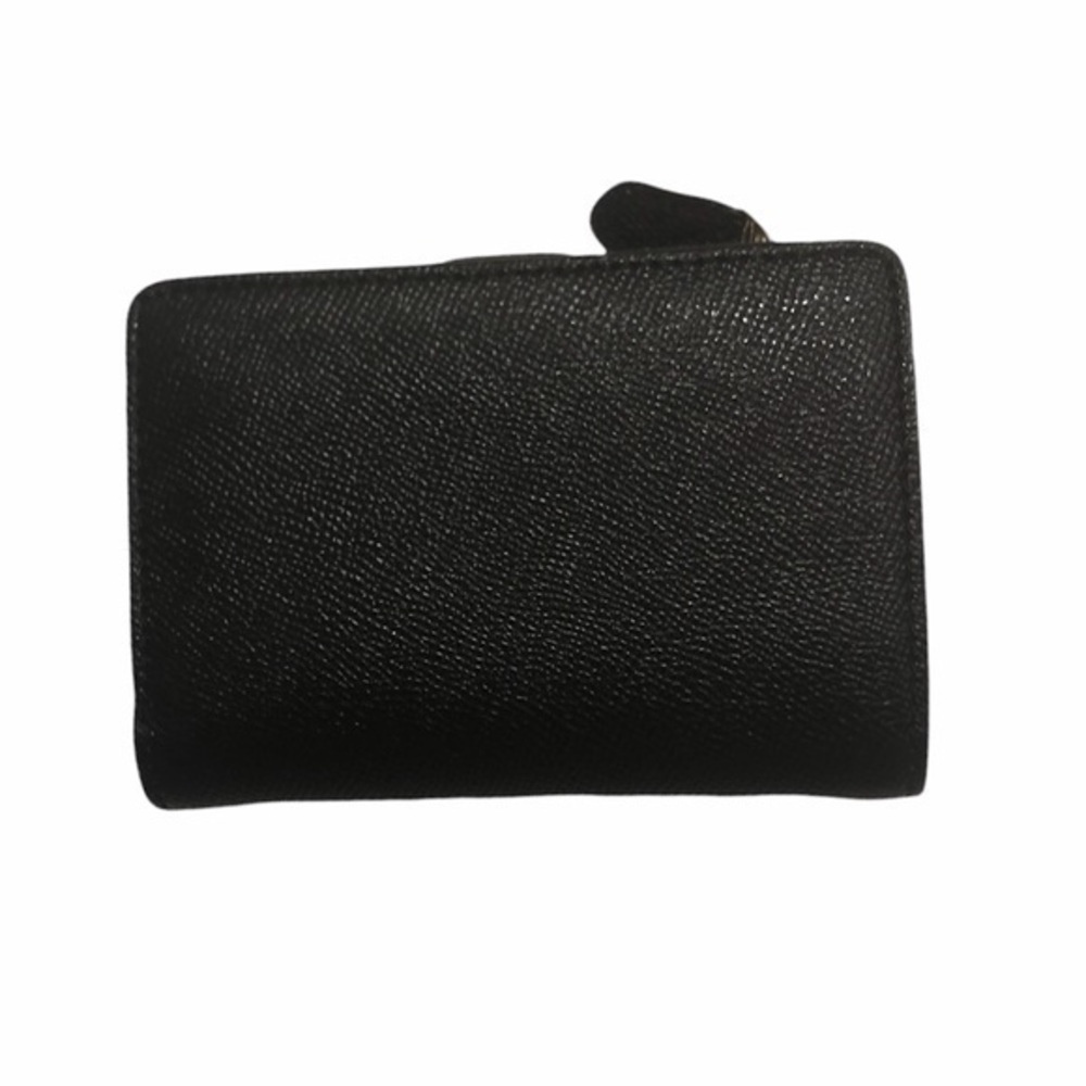Coach black leather compact wallet - Picture 7 of 7